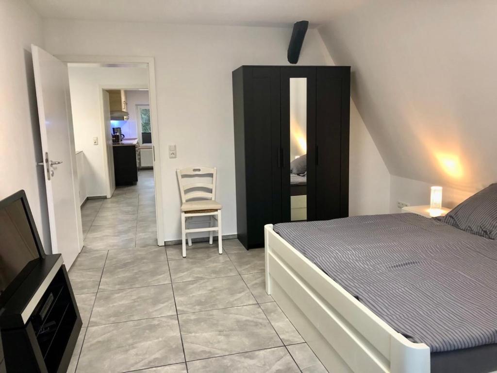 Dachgeschosswohnung mit Seeblick Ahrensbok Exterior foto